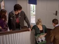 The solid wall in the Dunphy house in the pilot (Image via ABC)